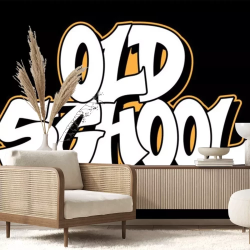 Sticker  Graffiti style lettering text design