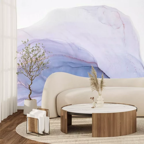 Papier peint  Pierre de marbre rose