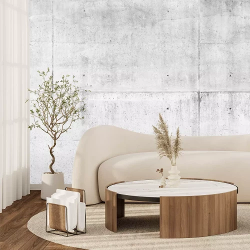 Papier peint  Abstraction d’un mur gris en béton