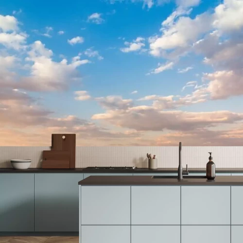 Papier peint  Nuages dans le ciel