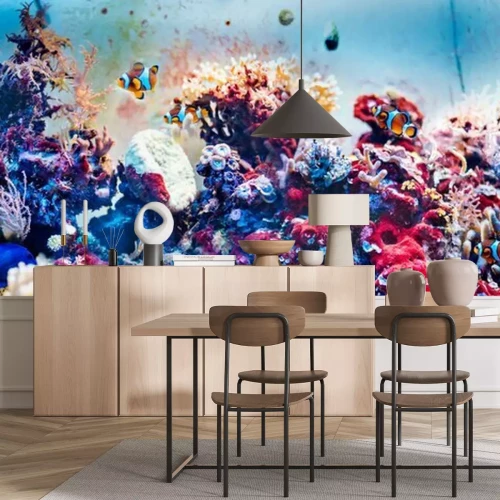 Papier peint  Récif corallien clair