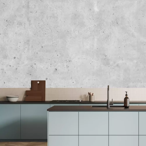 Papier peint  Illusion mur en béton gris