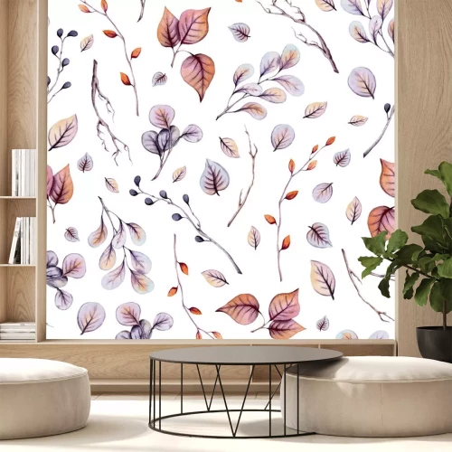 Sticker  Composition avec des branches d'automne