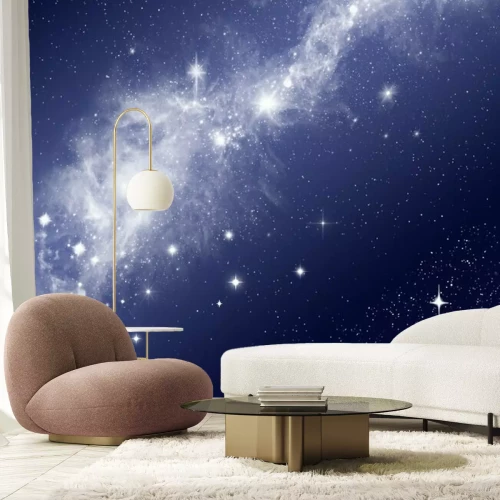 Papier peint  Des étoiles brillantes dans la galaxie