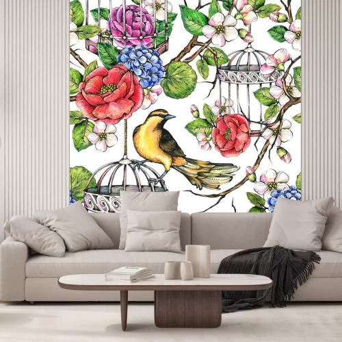 Sticker  Cages sur l'arbre