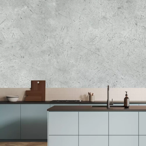 Papier peint  Mur gris illusion béton