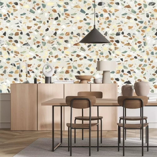 Papier peint  Fond coloré avec des pierres