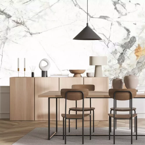 Papier peint  Mur de marbre fissuré