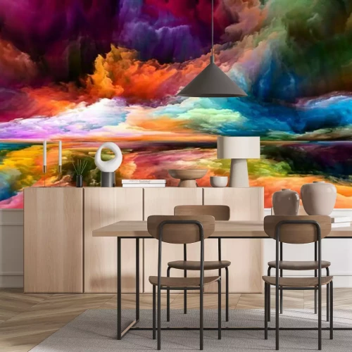 Papier peint  Texture couleur 3D