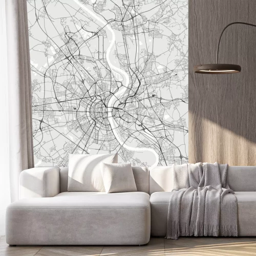 Sticker  Plan de la ville de Cologne en Allemagne