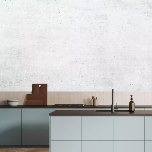 Papier peint  Mur en béton blanc