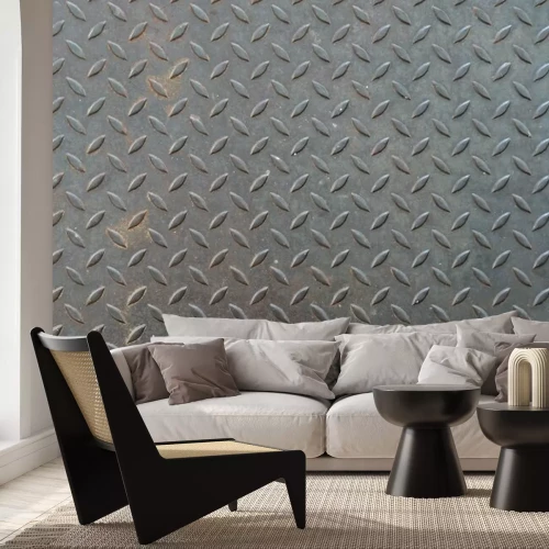 Papier peint  Texture métallique