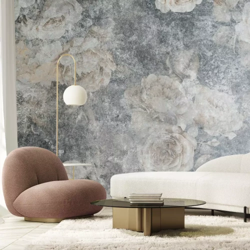 Papier peint  Texture gris rose