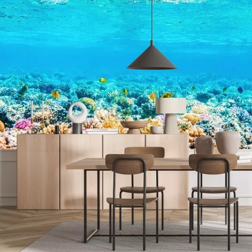Papier peint  Récif corallien 3D