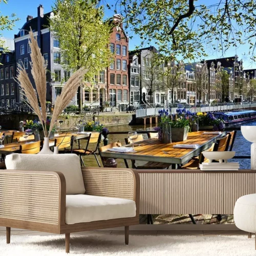 Papier peint  Terrasse de restaurant