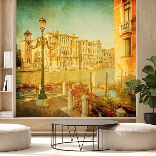 Papier peint  Image de cru de Grand Canal, Venise