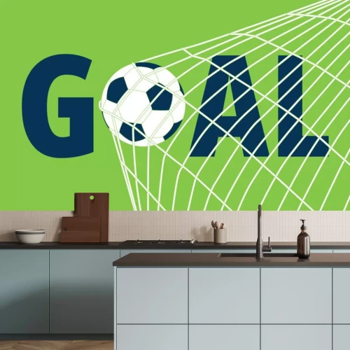 Sticker  Inscription Gol sur fond vert