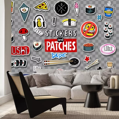 Sticker  Popular food stickers collection