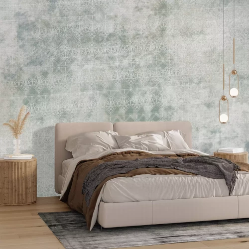 Papier peint  Dentelle ornement régulier