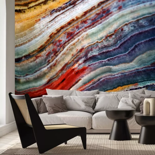 Papier peint  Onyx nervuré