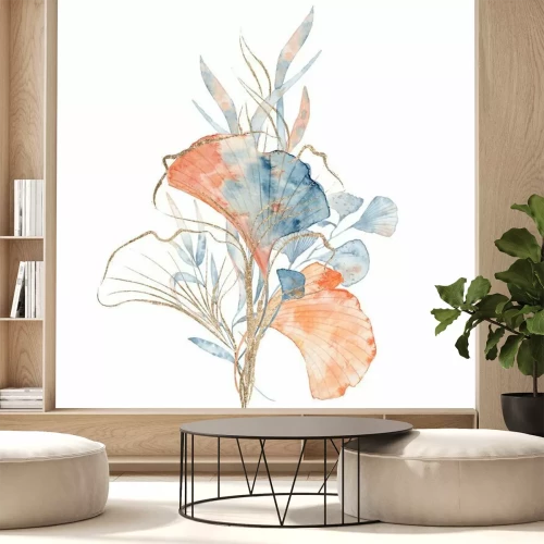 Sticker  Un bouquet de plantes sous-marines