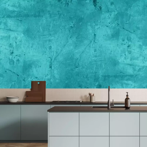 Papier peint  Mur en béton de couleur bleu marine