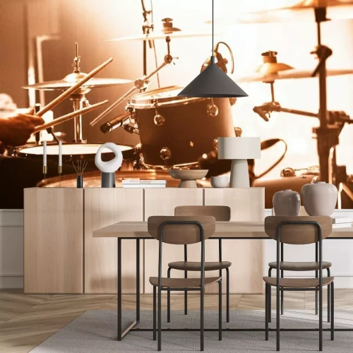 Papier peint  Batterie rock