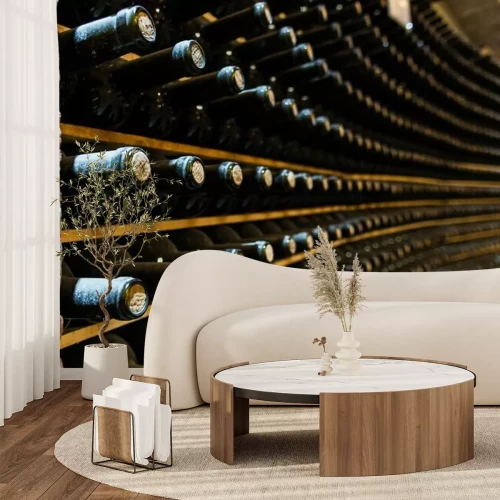 Papier peint  Cave a vin