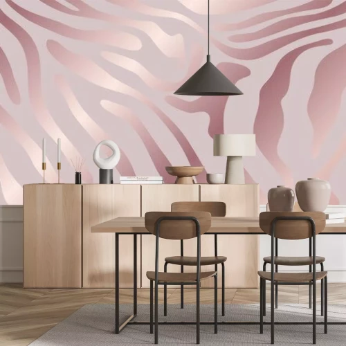 Sticker  Graphiques abstraits aux couleurs roses