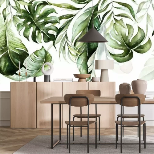 Sticker  Feuilles de plantes exotiques