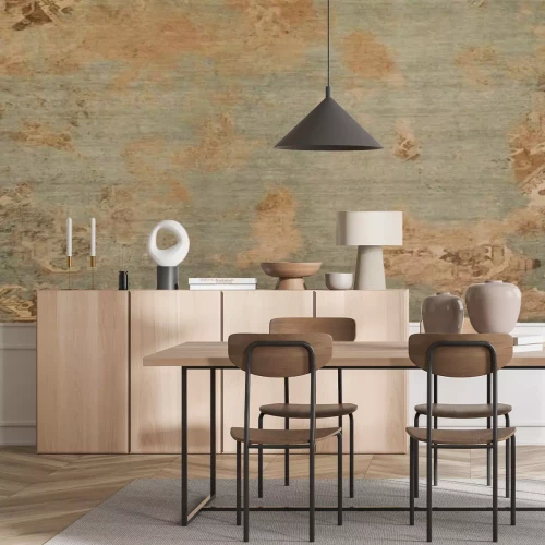 Papier peint  Mur vintage avec motif ornemental