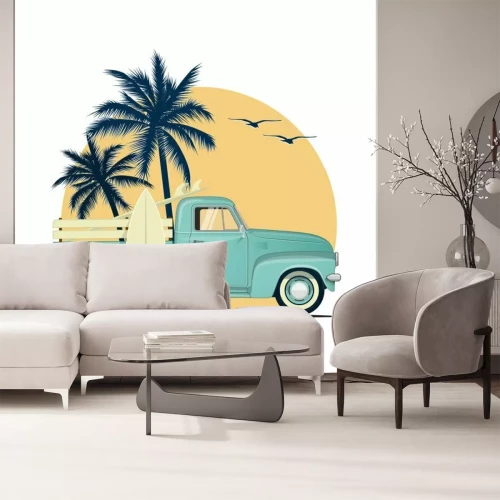 Sticker  Graphiques de vacances de voiture de ramassage