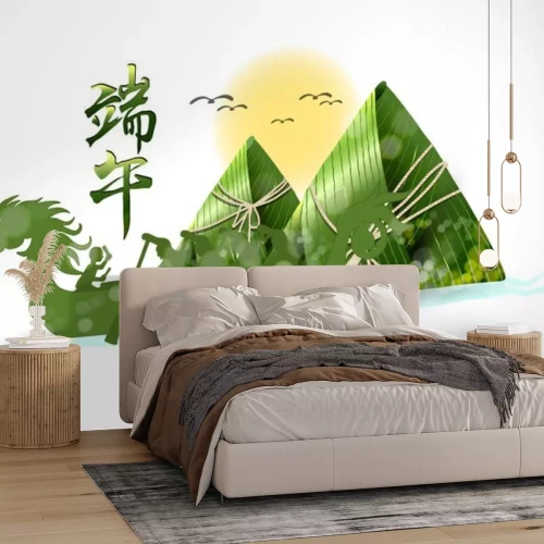 Sticker  Giant rice dumplings, dragon boat festival.