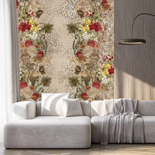 Sticker  flowers on the wall