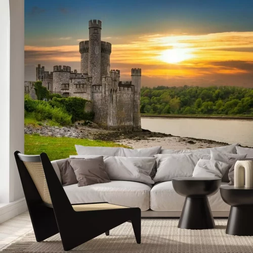 Papier peint  Château de Blackrock en Irlande au bord de la rivière