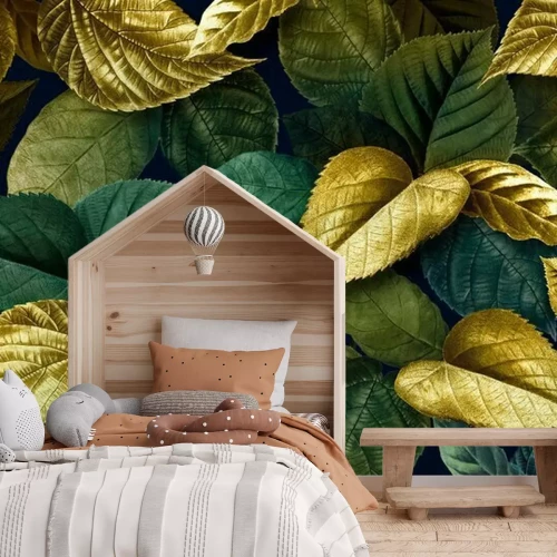 Papier peint  Un coin de verdure sombre