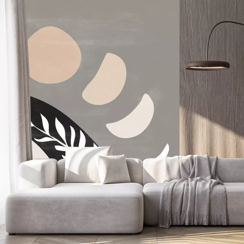 Sticker  Abstract sun moon print boho minimalist printable wall art geometric abstract