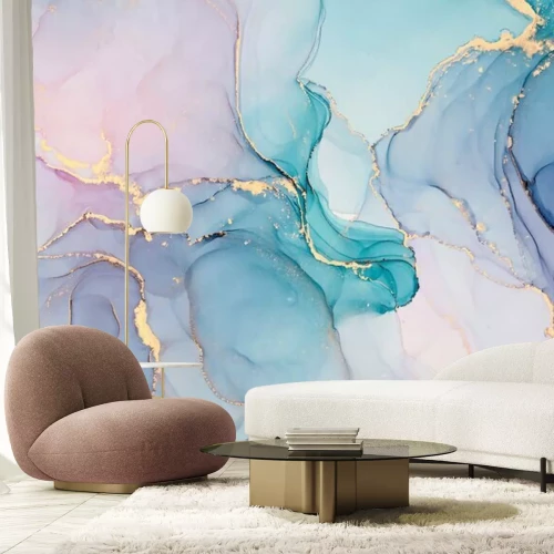 Papier peint  Danse heureuse des couleurs