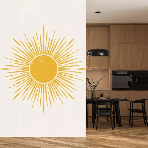 Sticker  Abstract  Sun print boho minimalist printable wall art