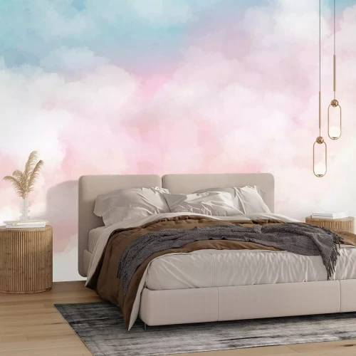 Sticker  Nuages aux couleurs pastel