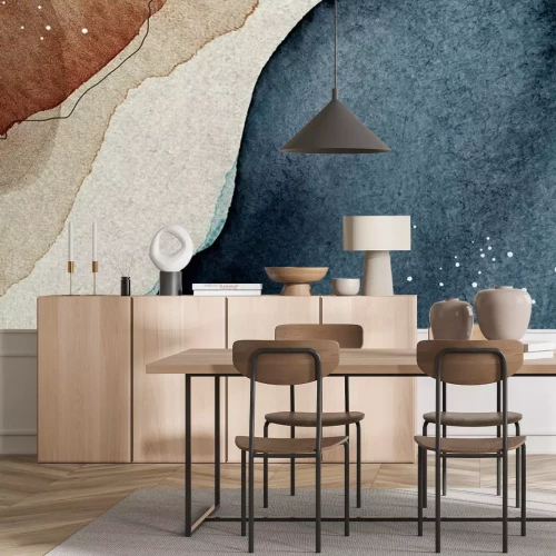 Sticker  Motif moderne peint à l'aquarelle