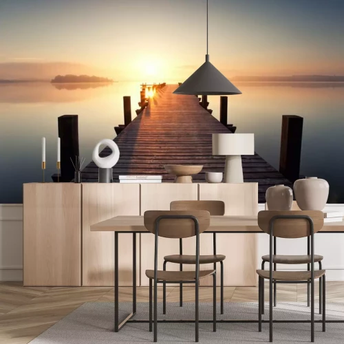 Papier peint  Silence lac paisible