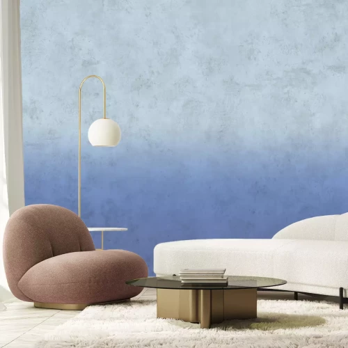 Papier peint  Ombre bicolore et texture béton