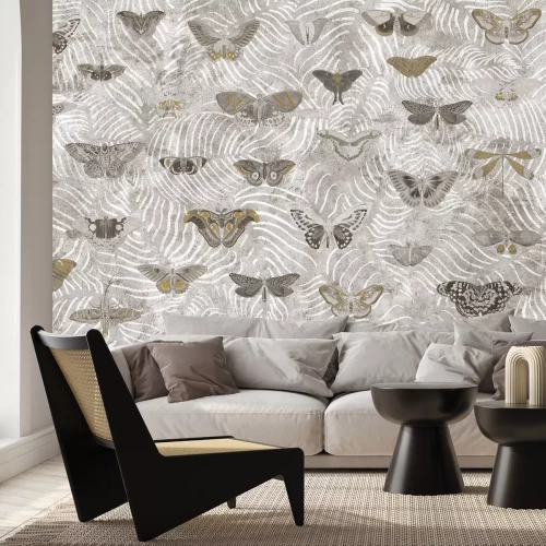 Papier peint  Une journée de la vie d'un papillon