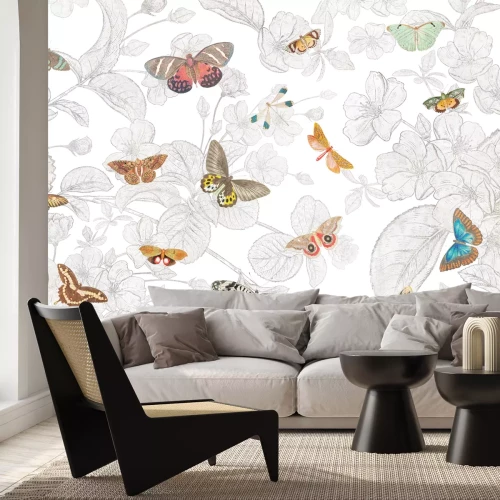 Papier peint  Nature fleurie