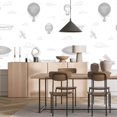 Papier peint  Véhicules volants anciens