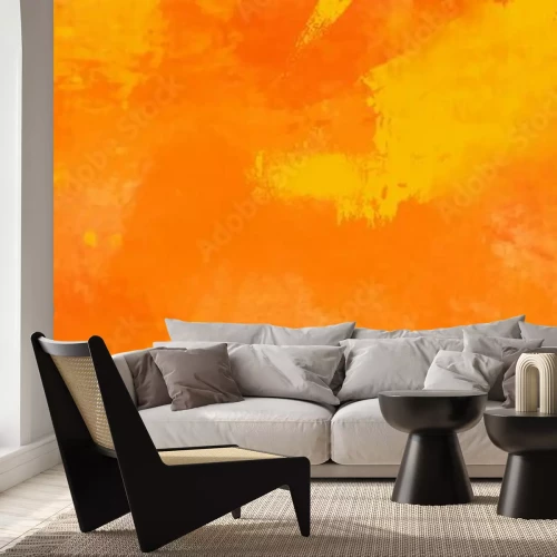 Papier peint  Texture abstraite en orange