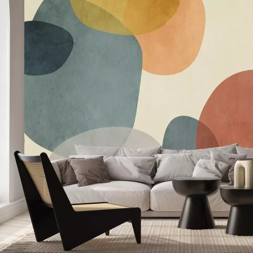 Papier peint  Cercles colorés