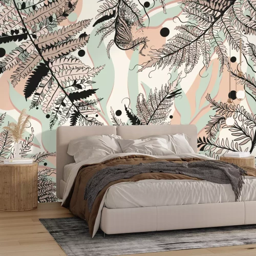 Papier peint  Douceur de fougère