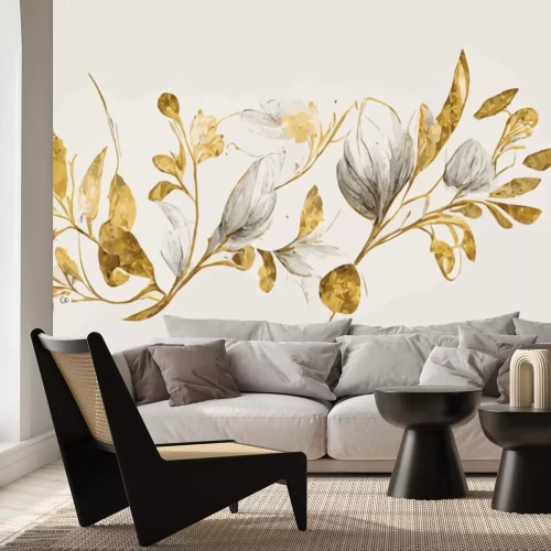 Sticker  Ornement floral élégant